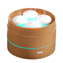 Diffuseur d'huiles essentielles 200 ml « petit pain vapeur sucré », humidificateur USB en forme de pain brioché