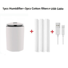 Mini humidificateur d'air ultrasonique et diffuseur d'huiles essentielles pour la maison (2022)
