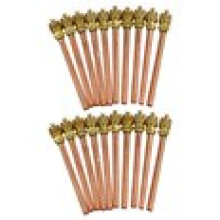 20 válvulas, mangueira de 1/4" SAE x 1/4" OD x 4" AC