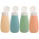 Portable Small Bottles Refillable Storage Containers Square Shape Silicone Material 60ml 4Pcs 2