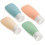 Portable Small Bottles Refillable Storage Containers Square Shape Silicone Material 60ml 4Pcs 3