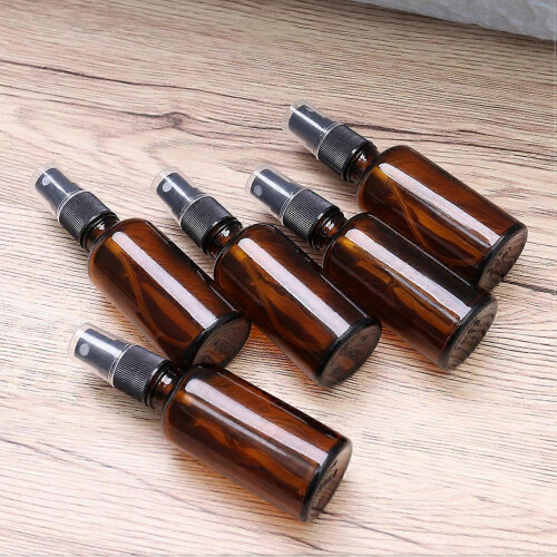 Spray Bottle Brown Glass Spray Bottle for Makeup Use 20Pcs 2