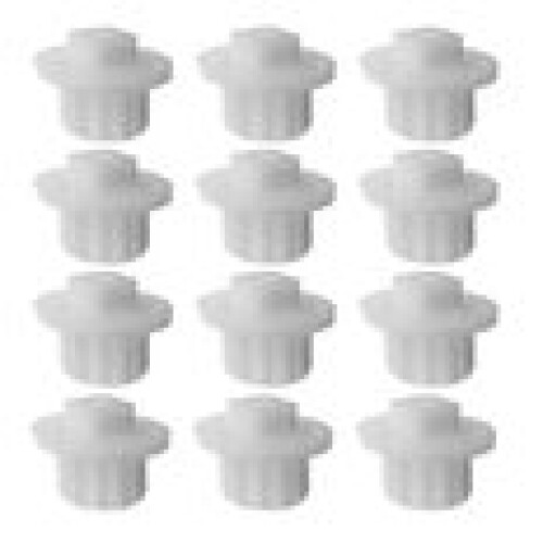 Conjunto de 12 peças de plástico para moedor de carne, compatível com o modelo Zelmer A8612.