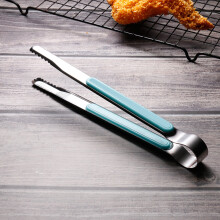 Stainless Steel BBQ Tongs 10 Inch Heat Resistant