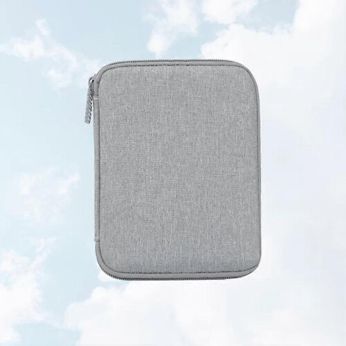 Rectangular Portable Organizer 2Pcs Grey For Protecting Digital Devices With Neat And Tidy Compartment Design 2