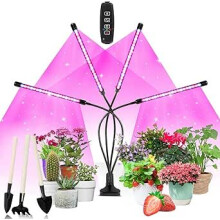 LED-Pflanzenlampe, 4 Köpfe, Vollspektrum