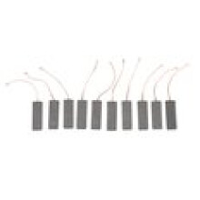 Lot de 10 balais de charbon de rechange pour moteur