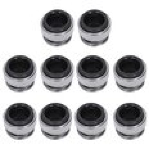 10x 12mm rolafdichting van elastisch rubber voor pompen.