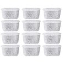Confezione da 12 filtri a carbone per Cuisinart, rimuovono il cloro.