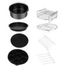 12 accessoires pour friteuse à air de 9 pouces (23 cm) compatibles avec les friteuses à air de 5,3 à 6,8 kW