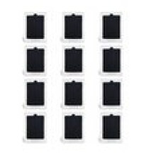 12 unidades de filtro de ar eafcbf paultra 242061001 241754001 para refrigeradores e congeladores