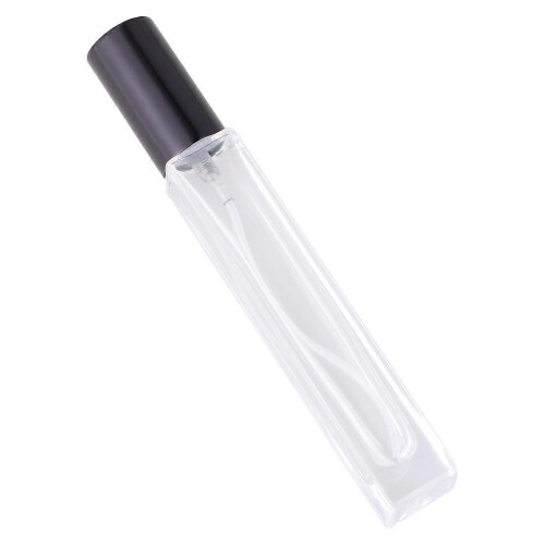 Empty Glass Perfume Spray Bottles Refillable for Storage 15Pcs Black Lid 2