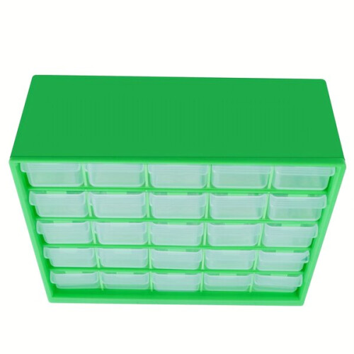 Boîte de rangement pour vis à plusieurs compartiments