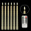 LED-kaarsenset met afstandsbediening 1