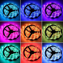 Sistema de iluminación inteligente mediante tiras LED