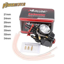 Carburateur à rideau plat pour moto Maikuni PWK 21 26