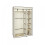 Armoire portable, beige, 1 pièce. 1