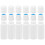 6 Pack White Refillable Sponge Bottles for Home Use Leak Proof Portable Plastic 30ml 4