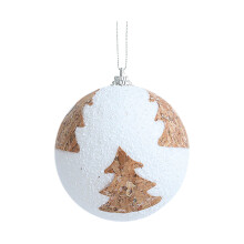 Viflosae Christmas Ball Ornaments Snowy Holiday Decor 12pcs