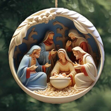 Christmas pendant decorative ornament