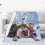 Frozen fleece tæppe til mænd og kvinder 80x60 tommer 1