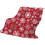 Couverture de Noël rouge en flanelle 50 x 60 pouces 1
