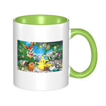 Mug Pokémon en céramique vert 325 ml (11 oz) avec anse au design unique