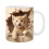 Mug en céramique thermosensible Chat 3D 325 ml 1