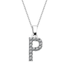 Damesketting met naamhanger en 26 Engelse letters