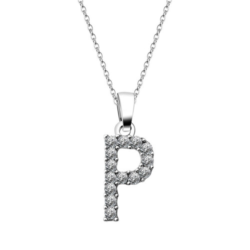 Damesketting met naamhanger en 26 Engelse letters