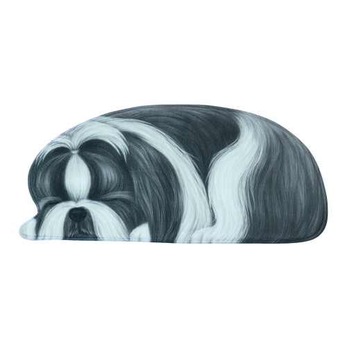 Kiplyki3D Χαριτωμένο Χαλί για Σκύλους 34,25x15,74 ίντσες Αντιολισθητικό Πατάκι Πόρτας