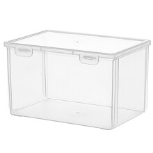 Boîte de rangement hermétique pour pain, à poser sur le comptoir.