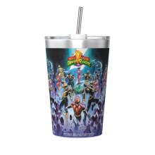 Thermos Power Rangers blanc à double paroi isolée sous vide 12