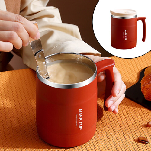 Mug isotherme avec anse en acier inoxydable 35 cl