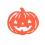 Σουβέρ σε σχήμα κολοκύθας αράχνης για το Halloween, αντιολισθητικά, 4 τεμάχια 1