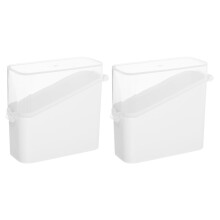 Boîte de conservation pour fromage Mizh transparente (2 pièces)