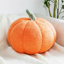 Coussin citrouille, décoration d'automne et d'Halloween, coussin en peluche douce