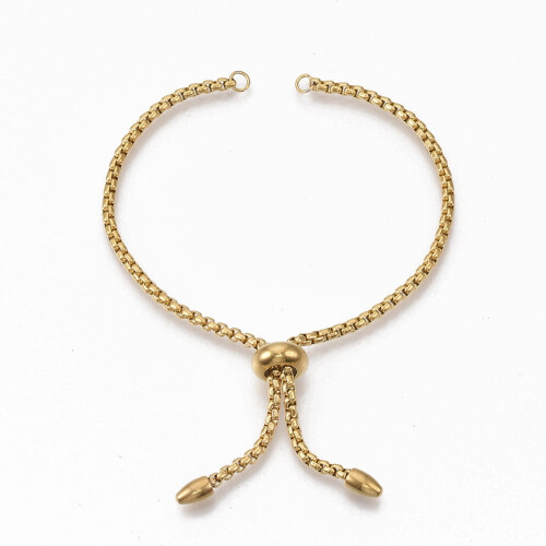 Ionbelagt 304Rustfrit Stål Bolo Armbånd 11cm