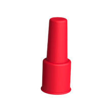 Bouchon universel rouge en gel de silice pour bouteille de vin (1 pièce)