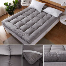 Mattress Pad Cover Cotton Feather Bed King Size