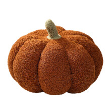Peluche citrouille et coussin décoratif d'automne (1 pièce)
