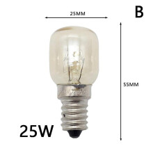 Ampoule de four E14 résistante à la chaleur, 15 W ou 25 W, 220-240 V