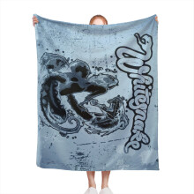 Whitesnake super mäkká flanelová deka 81x137 cm