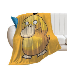 Psyduck plys flanneltæppe anti-pilling 50x60 tommer