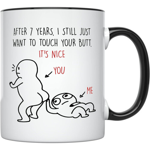 Mug Caife Comóradh do Fhear Céile 11oz Cúigiú Bliain