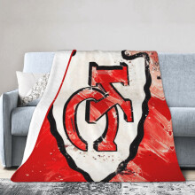 Pătură din microfleece Kansas City Chiefs, 50x60 inci