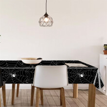 Nappe jetable Penkiiy Halloween citrouille violette