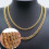 Colar cubano em aço inoxidável dourado, 3 mm 1