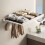 Étendoirs de balcon, filet de séchage rétractable et pliable 5