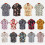 (C60, M) Men's Floral Short Sleeve Button-Down Shirt 2